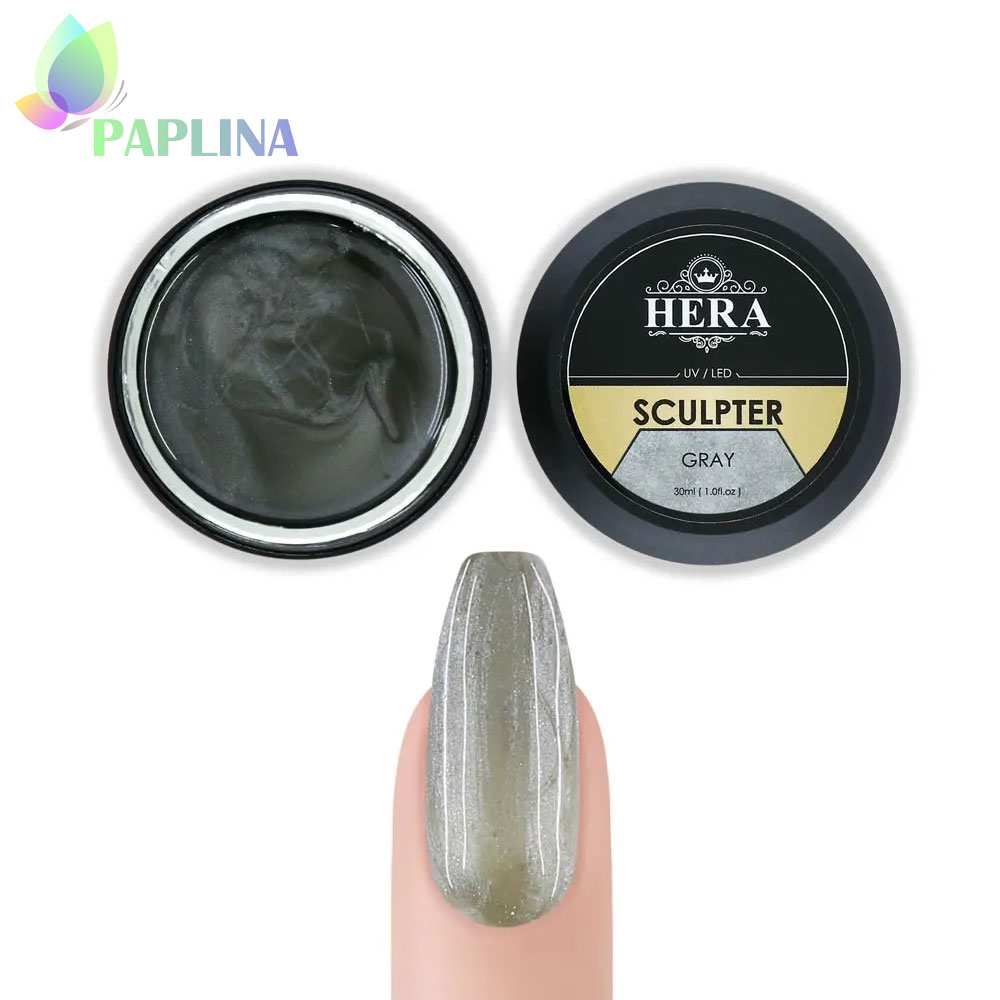 خرید با قیمت مناسب بیلدر ژل سافت کاشت ناخن GRAY هرا HERA از فروشگاه لوازم و مواد کاشت ناخن پاپلینا
