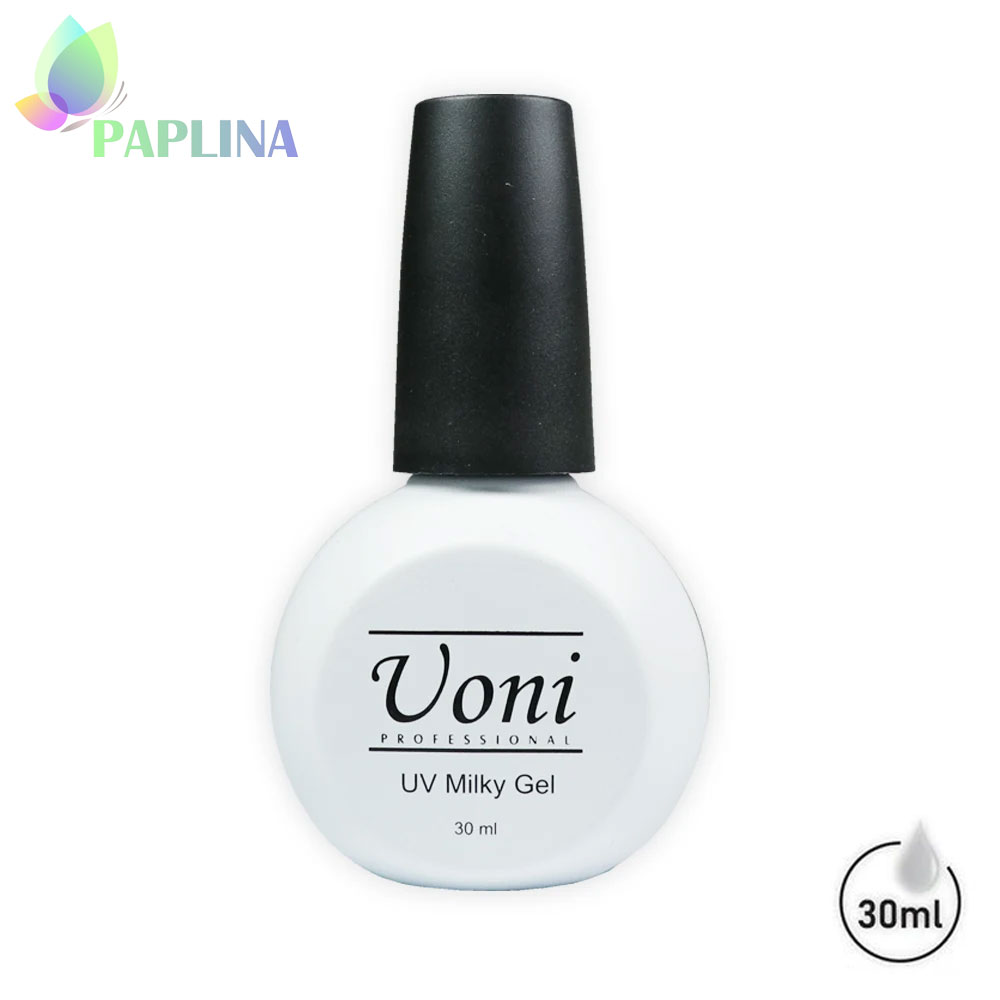 خرید لاک ژل بیس شیری 30 میل یونی Uoni با قیمت مناسب