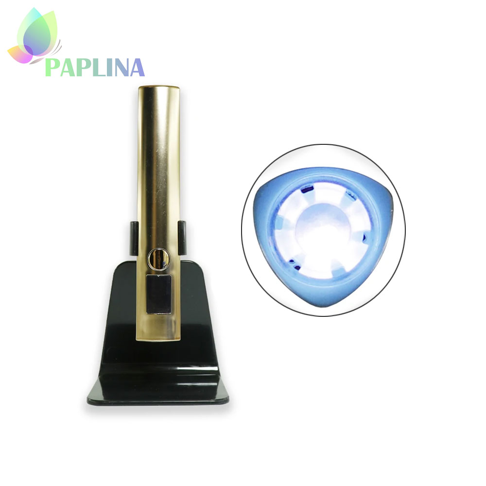 خرید یووی ال ای دی چراغ قوه ای کاشت ناخن شارژی پایه دار مدل YZ07 با قیمت مناسب