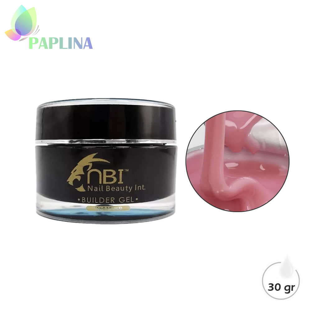 خرید بیلدر ژل کاشت ناخن ان بی آی NBI BG02 30g با قیمت رقابتی از پاپلینا
