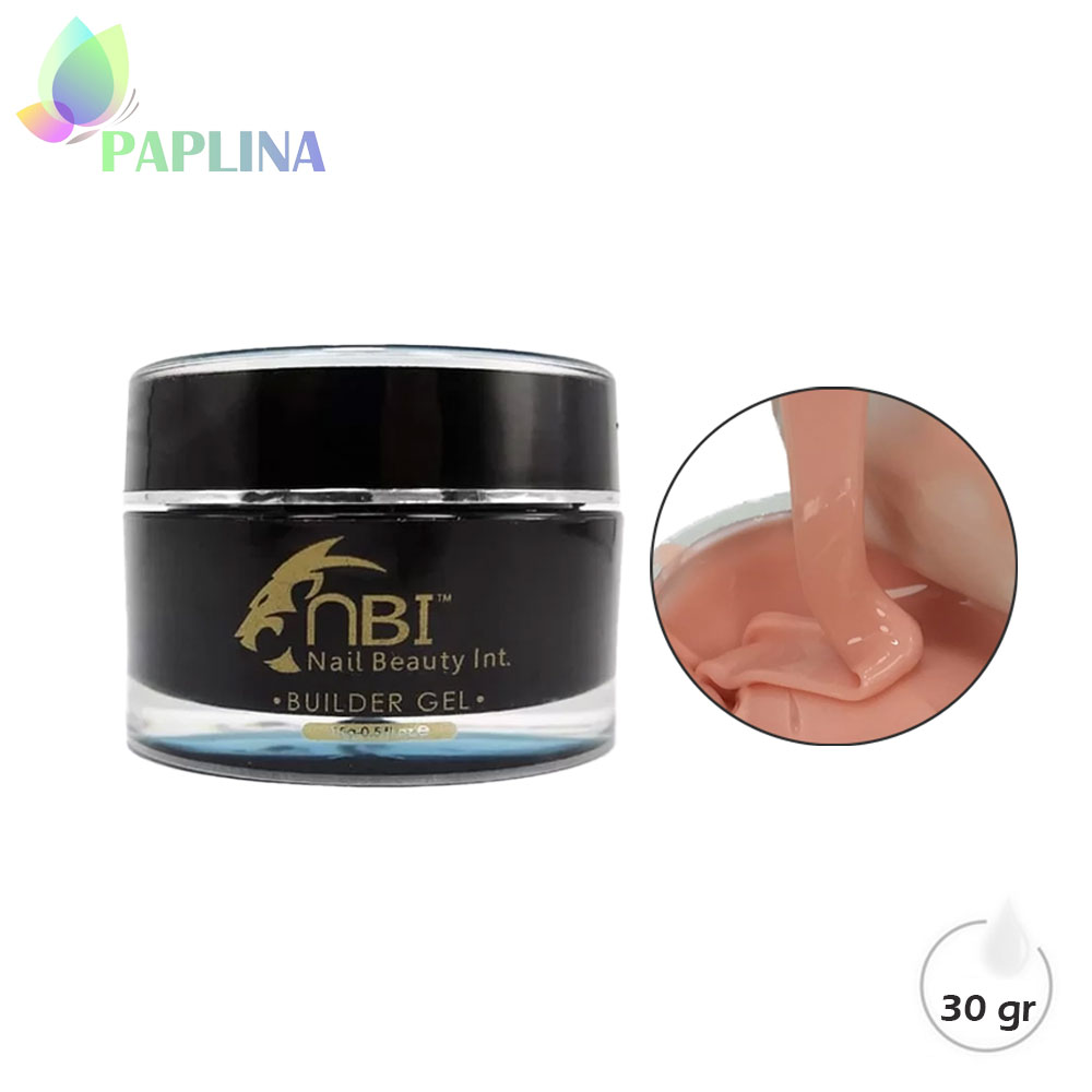 خرید بیلدر ژل کاشت ناخن ان بی آی NBI BG06 30g با قیمت رقابتی از پاپلینا