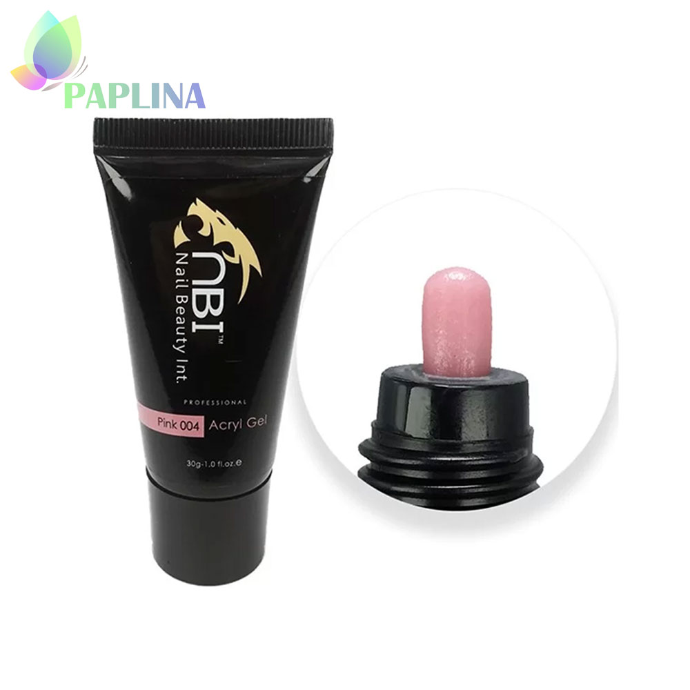 خرید پلی ژل ناخن ان بی آی NBI PINK 004 30gبا قیمت رقابتی از پاپلینا