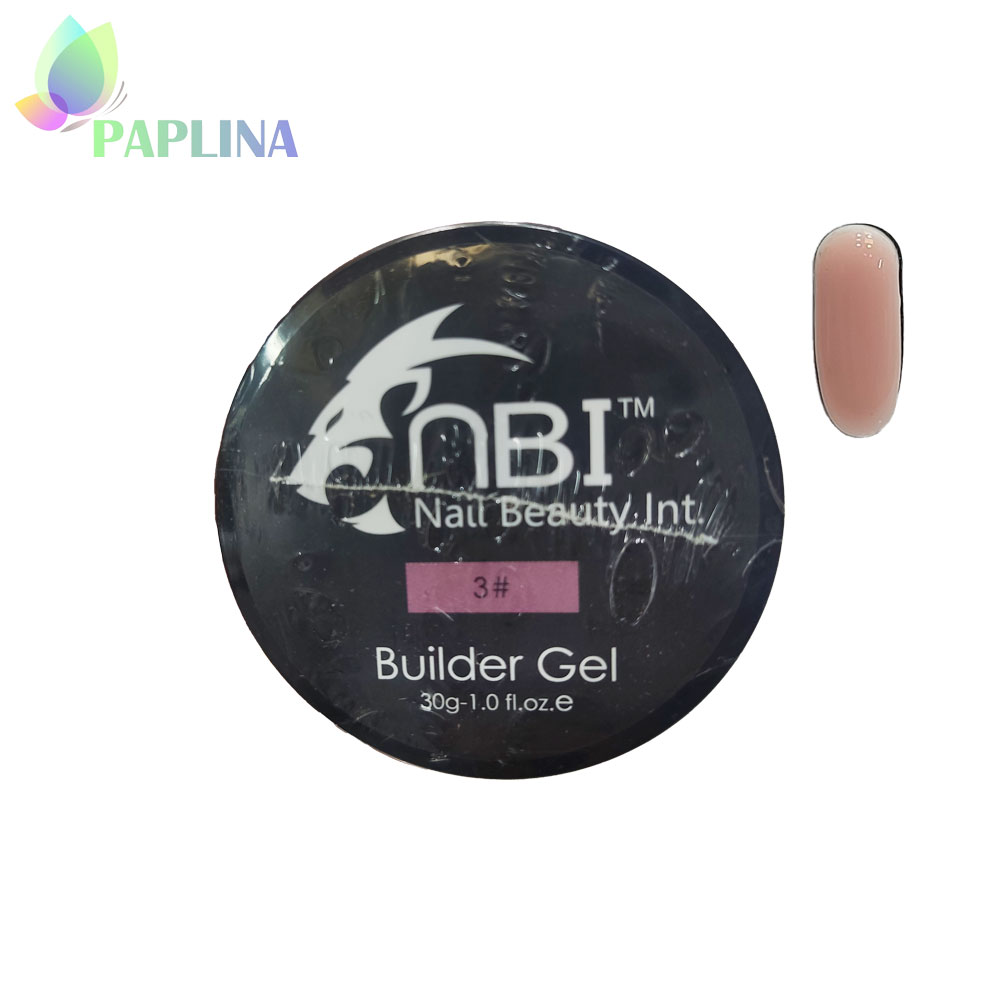 خرید بیلدر ژل کاشت ناخن کد03 نوود 30g ان بی آی NBI با قیمت رقابتی از پاپلینا