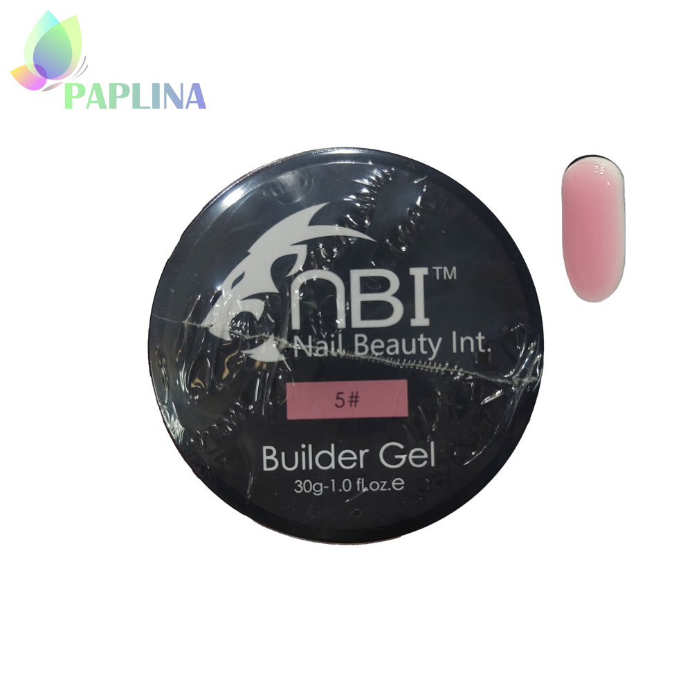 خرید بیلدر ژل کاشت ناخن کد05 رز 30g ان بی آی NBI با قیمت رقابتی از پاپلینا