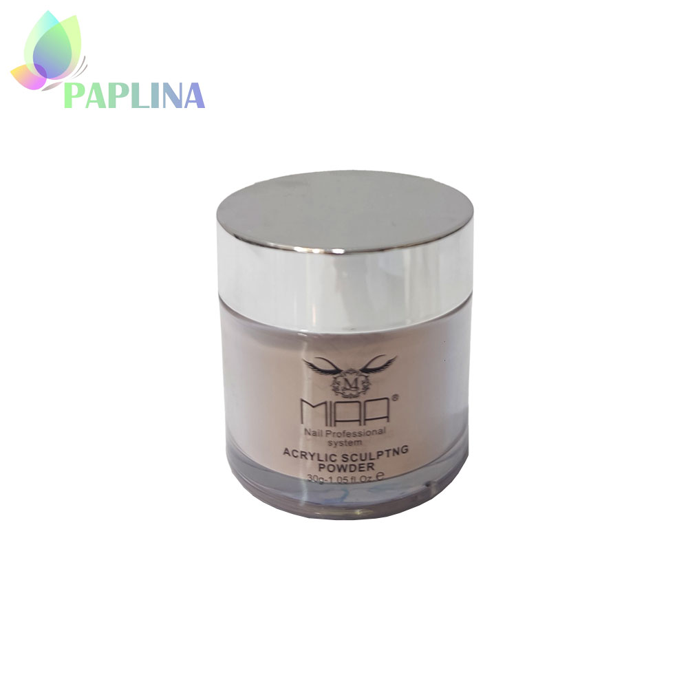 خرید پودر کاشت ناخن هلویی 30 گرمی میا MIAA با قیمت رقابتی از پاپلینا